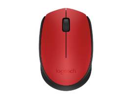LOGITECH WIRELESS MOUSE M170 (RED)