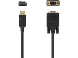 BELKIN CABLE DISPLAY PORT-M/VGA-M6 BLACK