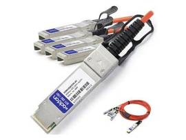 AddOn Arista Networks Compatible TAA Compliant 40GBase-AOC QSFP+ to 4xSFP+ Direc