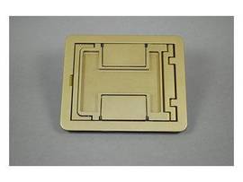 LEGRAND-WIREMOLD FLANGED SOLID FP CVR TR GY