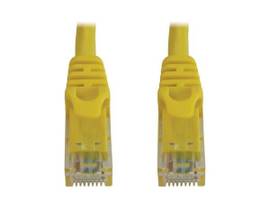 TRIPPLITE CAT6A CABLE SNAGLESS MOLDED YELLOW 3FT