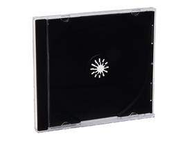 CD/DVD  JEWEL STOR CASE 200PK BLK