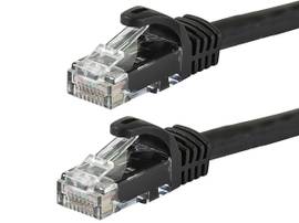 MONOPRICE CAT5E UTP NETWORK CABLE_ 100FT BLACK
