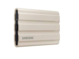 SAMSUNG USB 3.2 GEN. 2 T7 SHIELD 1TB PORTABLE SSD - BEIGE
