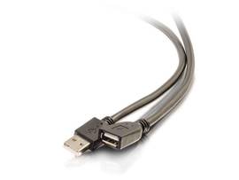 C2G 75FT PLENUM USB 2.0 A M/F ACTIVE EXT