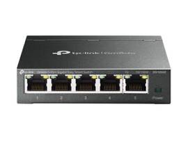 TP-LINK OMADA 5-PORT GIGABIT EASY SMART SWITCH PORT: 5 GIGABIT RJ45 PORTS SPEC: DESKTOP STEEL CASE FEATURE: MTU/PORT/TAG-BASED VLAN, QOS, IGMP
