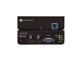 ATLONA HDMI 2 INPUT PLUS VGA SWITCHER W/ HDBASET OUTPUT POE
