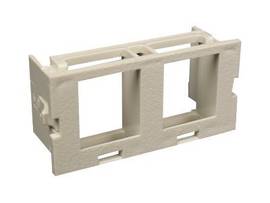 LEGRAND-WIREMOLD 2A DUAL UNLOADED KEYSTONE MOD GRAY (PKG OF 10)