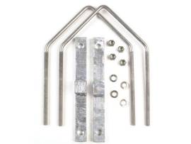 TESSCO MOUNT CLAMP KIT 2EA VBOLT