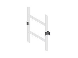 Legrand-Middle Atlantic RCK ACCORIES LADDER WALL CLMP6PR