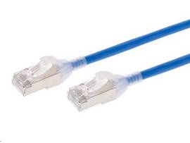 MONOPRICE SLIMRUN CAT6A ETHERNET PATCH CABLE - SNAGLESS_ DOUBLE SHIELDED_ COMPON