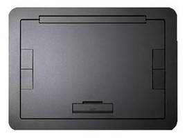 MILESTONE EVO FLRBX FLUSH CVR BK