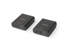 STARTECH 2 PORT USB 2.0 EXTENDER OVER ETHERNET - UP TO 330 FT. (100M) - RUGGED ENCLOSURE - USB EXTENDER OVER CAT5E/6/7