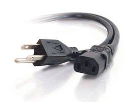 C2G 10ft 18 AWG Universal Power Cord