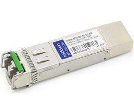 ADDON CISCO 50DW-SFP10G-48.91 COMPATIBLE TAA COMPLIANT 10GBASE-DWDM 50GHZ SFP+ T