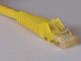 TRIPP LITE 7FT CAT6 GIGABIT YLW SNAGLESS PATCH CABL