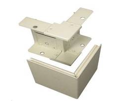LEGRAND-WIREMOLD STL EXT. ELBOW 4000 GRAY