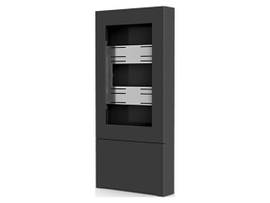 LEGRAND-CHIEF PORTRAIT FLOOR KIOSK BLK 49IN
