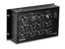 TRENDNET 10-PORT INDUSTRIAL EN 50155 M12 GIGABIT POE+ RAILWAY SWITCH