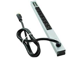 LEGRAND-WIREMOLD NARROW 20IN GRAY W/8 5-2
