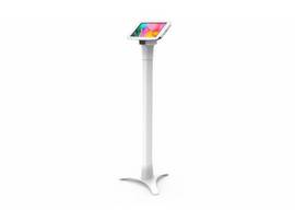 COMPULOCKS GALAXY TAB A8 10.5  SPACE ENCLOSURE PORTABLE FLOOR STAND WHITE