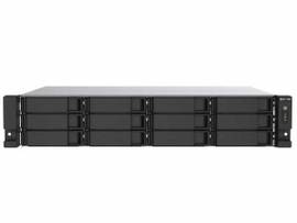 QNAP 2U 12-BAY NAS/ISCSI IP-SAN. AMD RYZEN V1