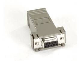 BLACK BOX CORP MICROSWITCH AT ADAPTER DB9 F TO RJ45