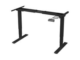 MONOPRICE DUAL MOTOR HEIGHT ADJUSTABLE 3-STAGE ELECTRIC SIT-STAND DESK FRAME_ V2_ BLACK
