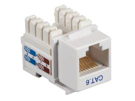 BLACK BOX CORP CAT6 KEYSTONE JACK WHITE 5 PACK