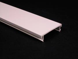 LEGRAND-WIREMOLD NM RACEWAY COVER 40N IVORY  (PKG OF 48FT)