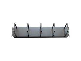 LEGRAND-ORTRONICS PNL,WIRE MGT,3.5X19 3X4RING,PAINT, BK