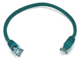 MONOPRICE CAT6 UTP ETHERNET CABLE_ 1FT GREEN