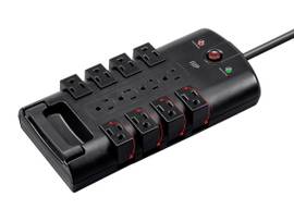 MONOPRICE ROTATING POWER BLOCK 10FT - 12 OUTLET