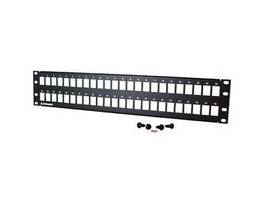 LEGRAND-ORTRONICS 48 PORT, KEYSTONE JACK PANEL FLAT,2RU