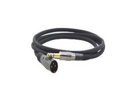 KRAMER XLR QUAD STYLE (M) TO AUDIO 6.3MM CABLE- 15FT