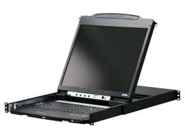 CONSL 19IN DUAL RAIL LCD INTGRD W/PORT