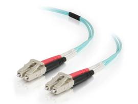 LEGRAND-ORTRONICS 30M LC/LC 10GB OM4 MULTIMODE AQUA FIBER
