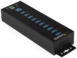 10 PORT USB 3.0 HUB POWERED - INDUSTRIAL