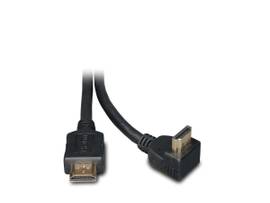 Tripp Lite series High-Speed HDMI Cable with 1 Right-Angle Connector, Digital Vi