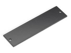 BLACK BOX CORP GANG SWITCH 2U BLANKING PANEL FRONT OR R