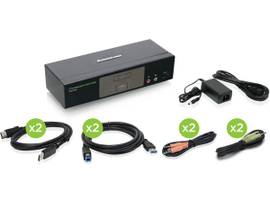IOGEAR 2 PRT 4K DSPLYPRT MST KVMP