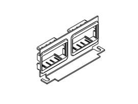 LEGRAND-WIREMOLD COMM BRKT W/TWO ORT BEZE