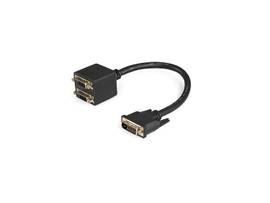 DVI cable - DVI-D Left Connector - Male Left Gender - DVI-D Right Connector - Fe