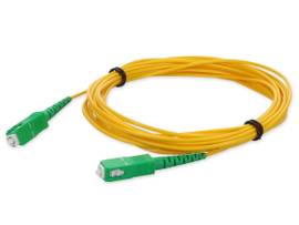 Fiber Patch Cable - Male Left Gender - Male Right Gender - ASC Right Connector -