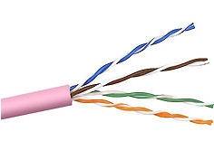 BELKIN CAT5E STRANDED BULK 4PR;24AWG 1000 PINK