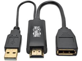 HDMI to DisplayPort Active Converter 4K with USB Power, HDMI to DisplayPort (M/F
