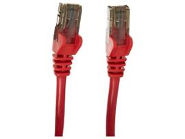 CABLE,CAT6,UTP,RJ45M/M,6 ,RED,PATCH,SNAGLESS