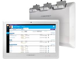 CYBERNET 22IN FANLESS MEDICAL CART PC