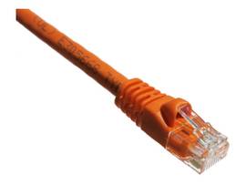 AXIOM 15FT CAT6 550MHZ S/FTP SHIELDED PATCH CABLE MOLDED BOOT (ORANGE)