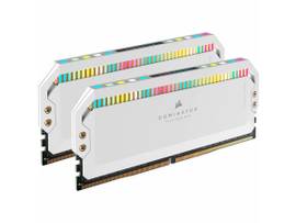 CORSAIR DOMINATOR PLT RGB DDR5 32GB (2x16GB) DDR5 5200 (PC5-41600) C40 1.25V - WHT